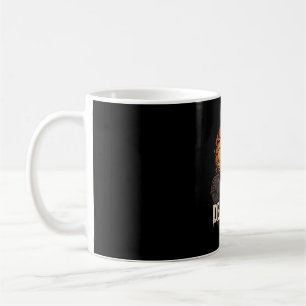 Marklyft Skelett Halloween Gym Träningsdesign Kaffemugg