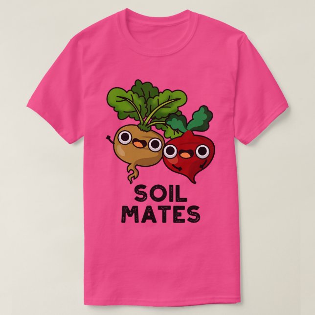 MarkMates Funny Beet Root Pun 1 T Shirt (Design framsida)