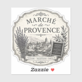 marknad provence vinyl dekal