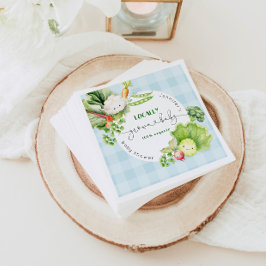 Marknaden för babydusch på gårdar lokalt pappersservett