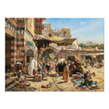 Marknaden i Jaffa | Gustav Bauernfeind |