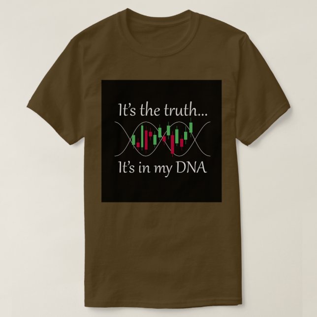 Marknaden i lagrar ligger i min handel med DNA-kär T Shirt (Design framsida)