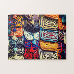 Marknaden i Marrakech Pussel