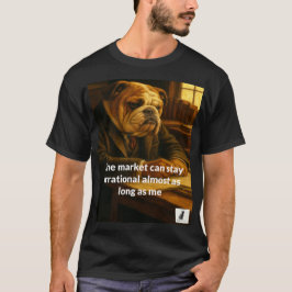 Marknaden kan förbli irrationell t shirt