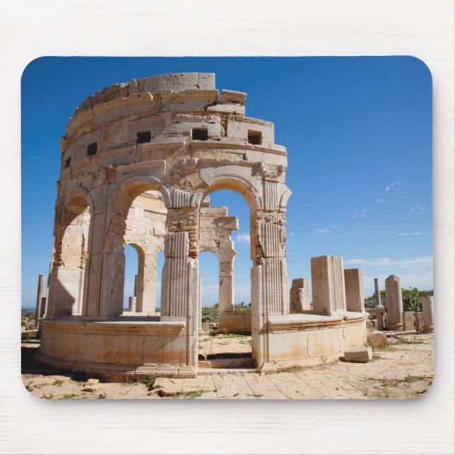 Marknaden, Leptis Magna, Al Khums-distriktet Musmatta (Framsidan)