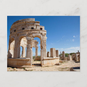 Marknaden, Leptis Magna, Al Khums-distriktet Vykort