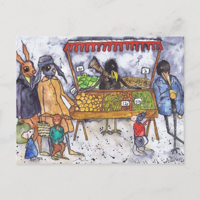 MARKNADEN VYKORT (Framsida)