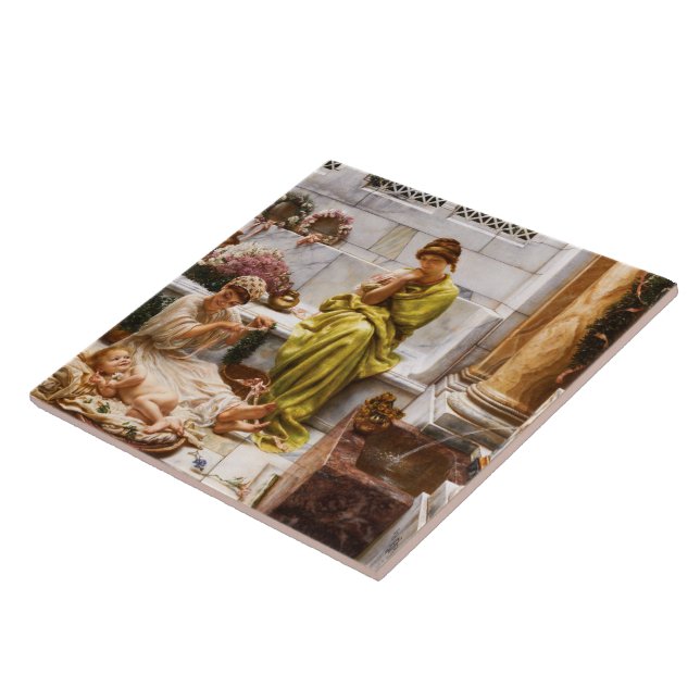 Marknadens hörn kakelplatta (Sidan)