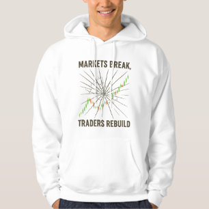 Marknader bryter Traders återuppbygger Crypto Stoc Hoodie