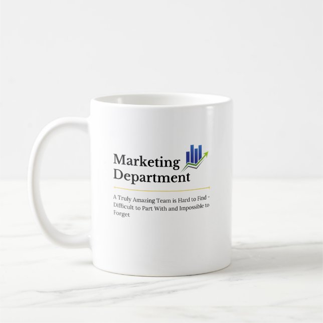 Marknadsavdelning Kaffemugg (Vänster)