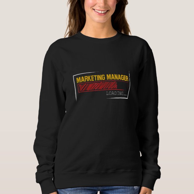 Marknadschef Examen Laddning T Shirt (Framsida)