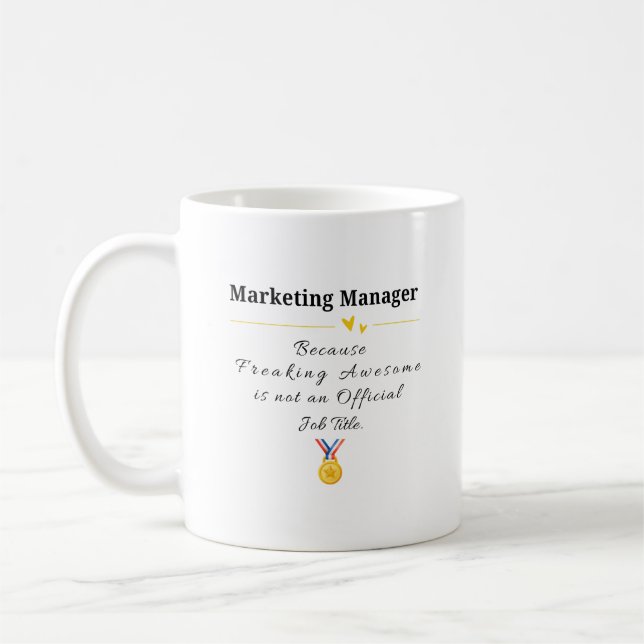 Marknadschef Kaffemugg (Vänster)