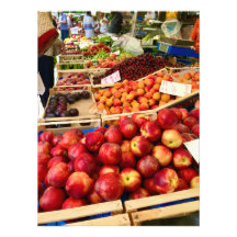 Marknadsdagen i Siena, Italien