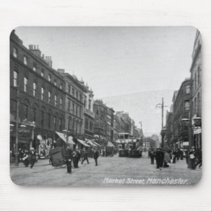 Marknadsföra gatan, Manchester, c.1910 2 Musmatta