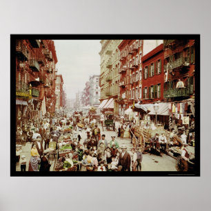 Marknadsföra mullbärsträdSt. New York City 1900 Poster