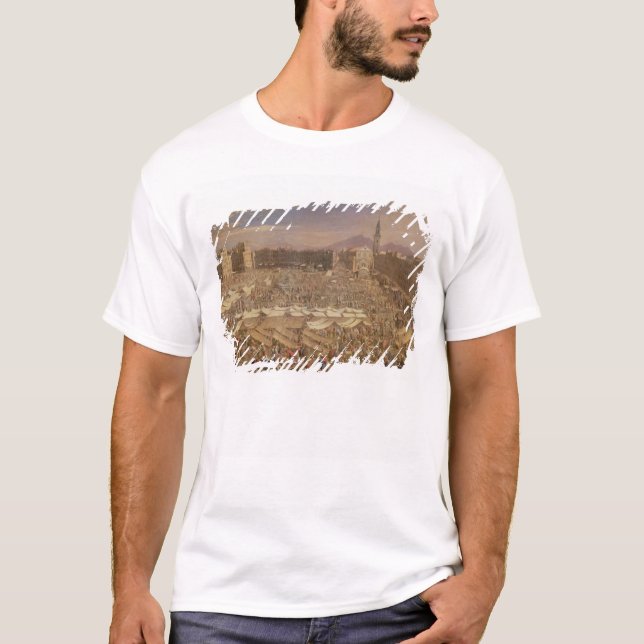 Marknadsföra på Naples T-shirt (Framsida)