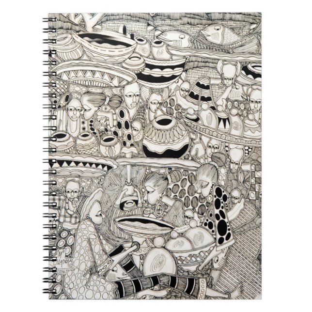 Marknadsföra stället anteckningsbok (Framsidan)