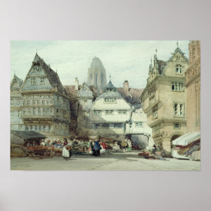 Marknadsföra stället, Frankfurt Poster