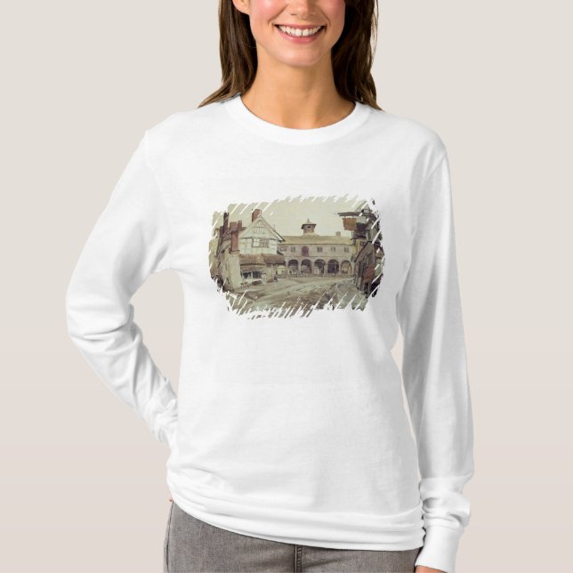 Marknadsföra stället, Hereford, 1803 Tee (Framsida)