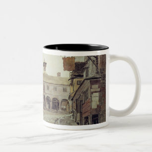 Marknadsföra stället, Hereford, 1803 Två-Tonad Mugg