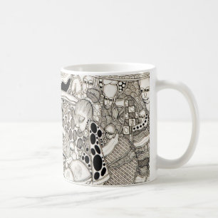Marknadsföra stället kaffemugg