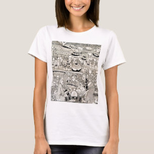 Marknadsföra stället t-shirt