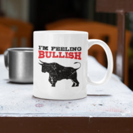 Marknadsföring av Bullish Bull Lagrar Kaffemugg
