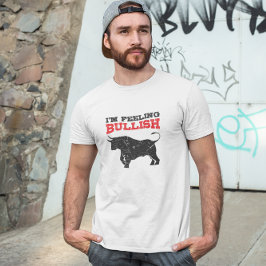 Marknadsföring av Bullish Bull Lagrar T Shirt