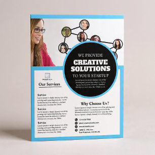 Marknadsföring byrå Business Flyer