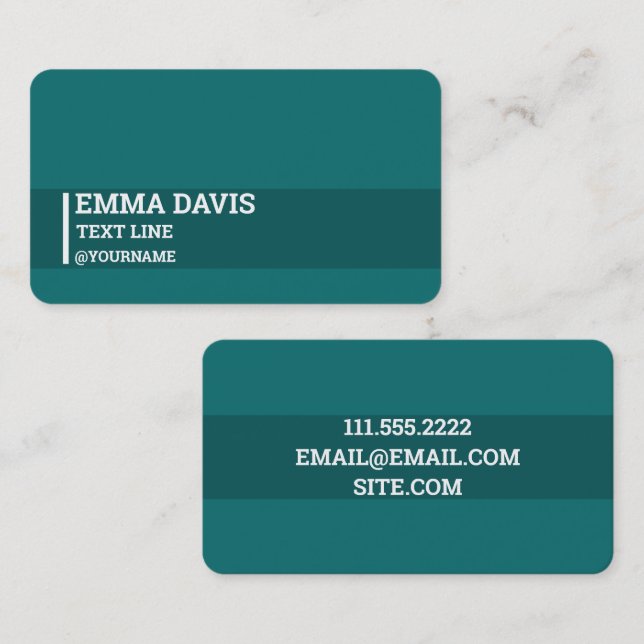 Marknadsföring Direct Sale Visitkort (Fram/baksida)