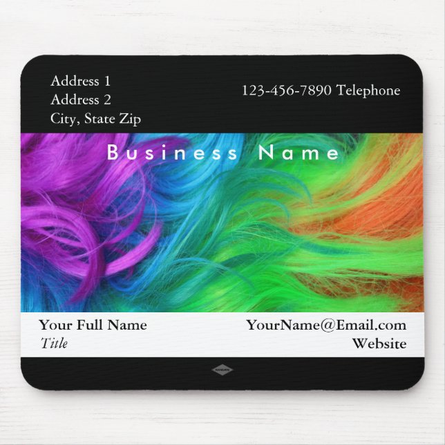 Marknadsföring Färg Mousepad Musmatta (Framsidan)