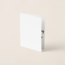 Marknadsföring för Fastigheter Anpassad Realtor Folierat Kort