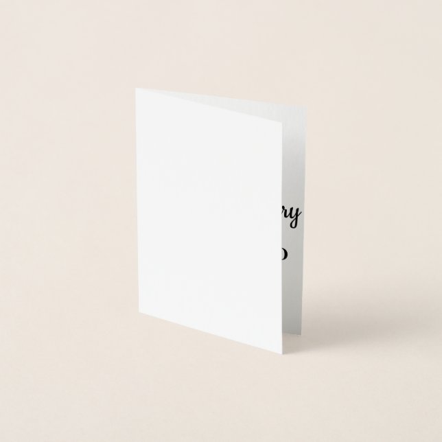 Marknadsföring för Fastigheter Anpassad Realtor Folierat Kort (Framsida)