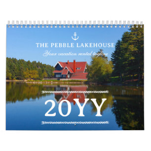 Marknadsföring för uthyrning av sjönära egendom me kalender