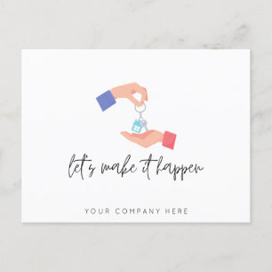 Marknadsföring i Gods Vykort