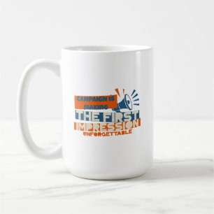 Marknadsföring Manger Kampanj Kaffemugg