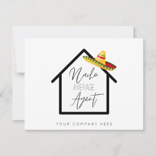 Marknadsföring Nacho Average Agent Real Gods Kort