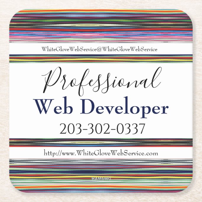 Marknadsföring Underlägg HAMbyWG (Framsidan)