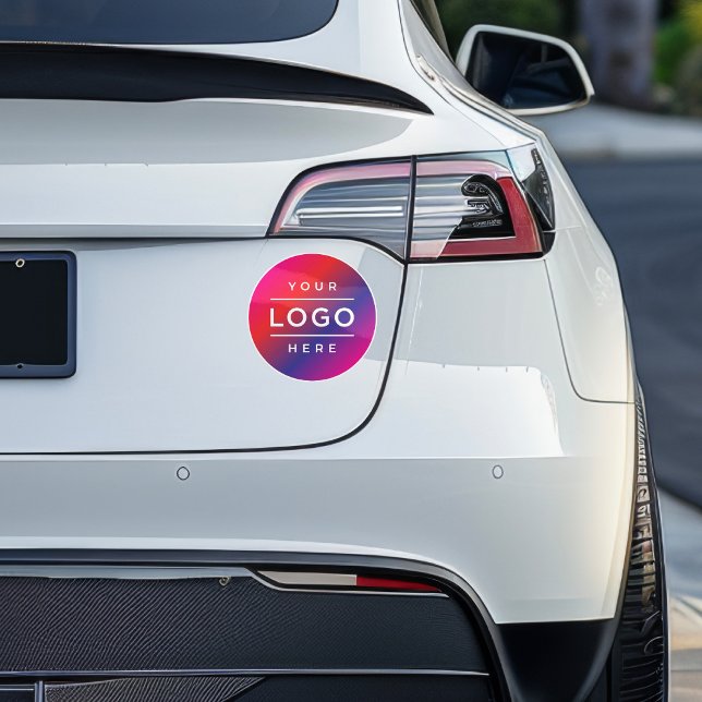 Marknadsföringsbil för Logotyp av företag Klistermärken (Skapare uppladdad)