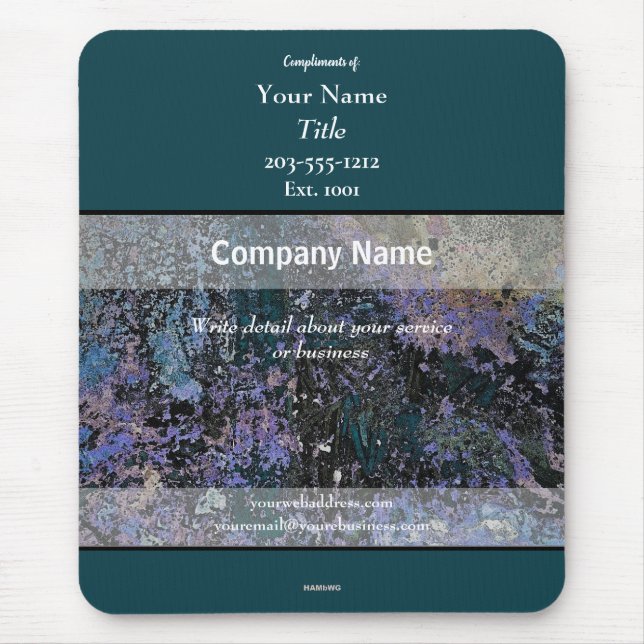 Marknadsföringsfilmen Mousepad Teal - HAMbyWG Musmatta (Framsidan)