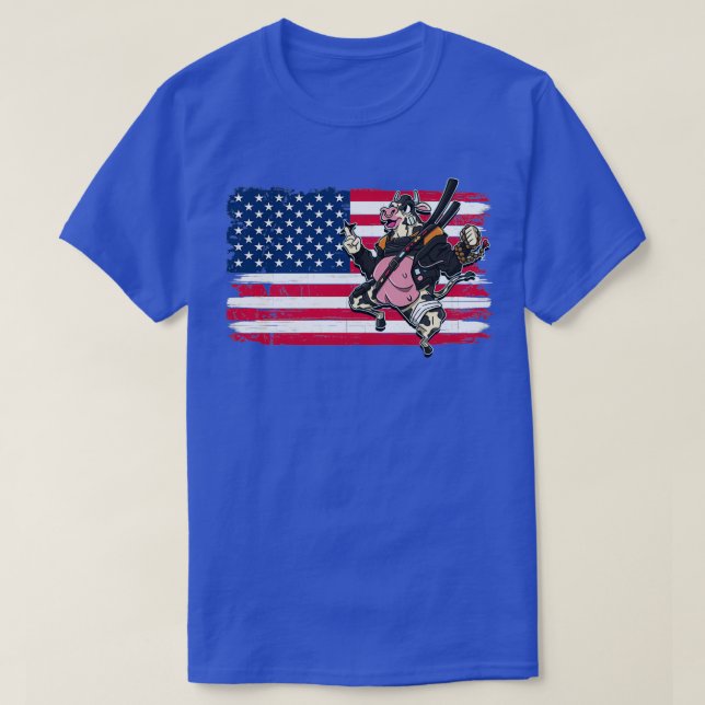Marknadsföringsgåva från lagrar till patriotisk ha t shirt (Design framsida)