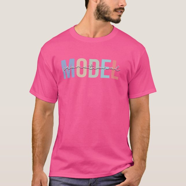 Marknadsföringsmodell T Shirt (Framsida)