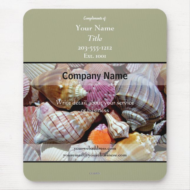 Marknadsföringsmuspekare - HAMbyWG Musmatta (Framsidan)