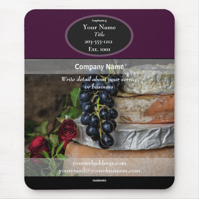 Marknadsföringsstöd för Mousepad Food- HAMbyWG Mou Musmatta (Framsidan)