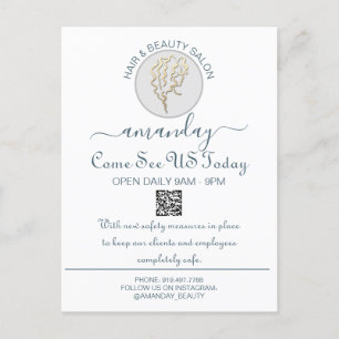 Marknadsföringsverktyget ska vara Säker Logotyp Ha Meddelande Vykort