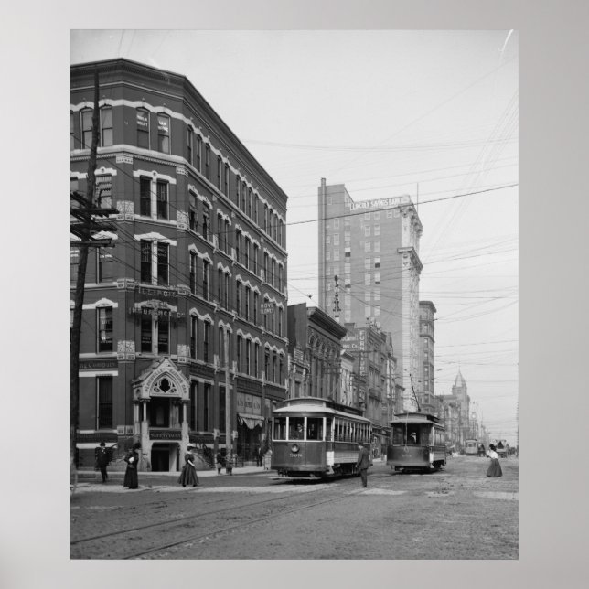 Marknadsgata Poster (Framsidan)