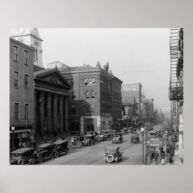 Marknadsgata Poster (Framsidan)