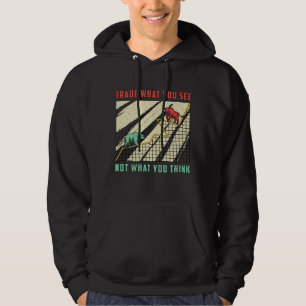 Marknadshandeln i lagrar är vad man ser inom hande hoodie