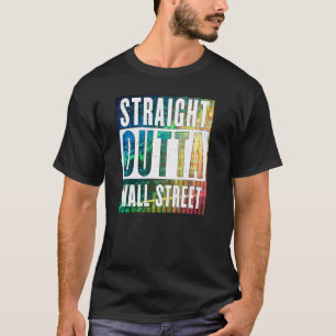 Marknadshandelskoden för raka Lagrar utanför Wall T Shirt