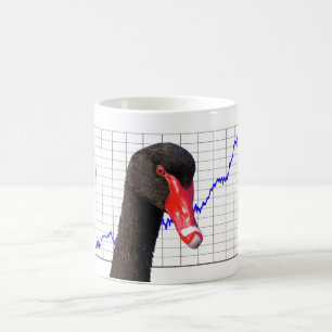 Marknadskraschen i Svarta Svan Kaffemugg